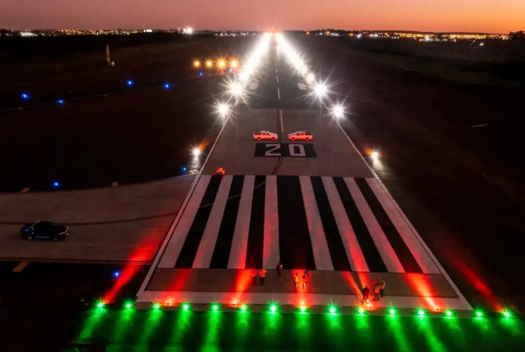 Pista en el aeropuerto Libertador General José de San Martín