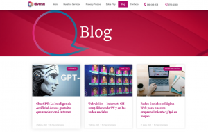 La empresa de Internet Diversa, lanzó su propio Blog de Tecnología, con información, tips y tendencias