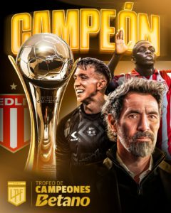 FÚTBOL – AFA: Estudiantes es el Campeón de Campeones 2025