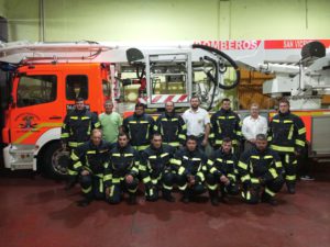Misiones: Bomberos de San Vicente incorporaron equipos de protección personal para afrontar incendios estructurales