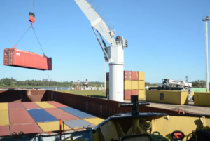 Misiones. El puerto de Posadas y una exportación récord de productos regionales a Europa, Asia y EE.UU.