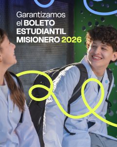 Inscriben para el Boleto Estudiantil Misionero en todos los niveles educativos