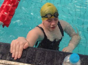 La sanvicentina Mía Fagúndez se entrena en el semillero de la Selección Nacional de Natación Adaptada en Buenos Aires