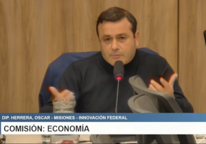 Herrera Ahuad pidió reglamentar el artículo 10 de la ley PyME para fortalecer las economías regionales