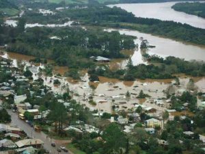 Misiones: El Soberbio podría sufrir una inundación mayor a la de 2014: El agua podría cubrir un 30% del casco urbano en octubre