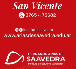 Publicidad: Instituto Hernando Arias de Saavedra – Inscripciones – Carreras