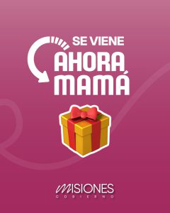 Misiones: Passalacqua anunció que el Programa “Ahora Mamá” tiene vigencia durante estos días 16 y 17 de octubre